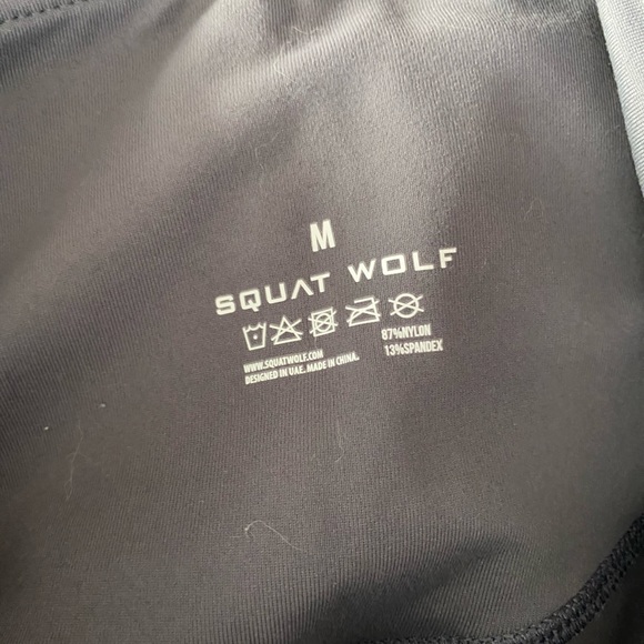 SQUAT WOLF HERA HIGH-WAISTED LEGGINGS - CHARCOAL - Picture 14 of 14